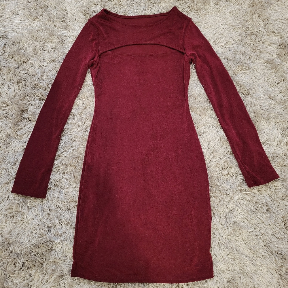 Velvet Fitted Dress
